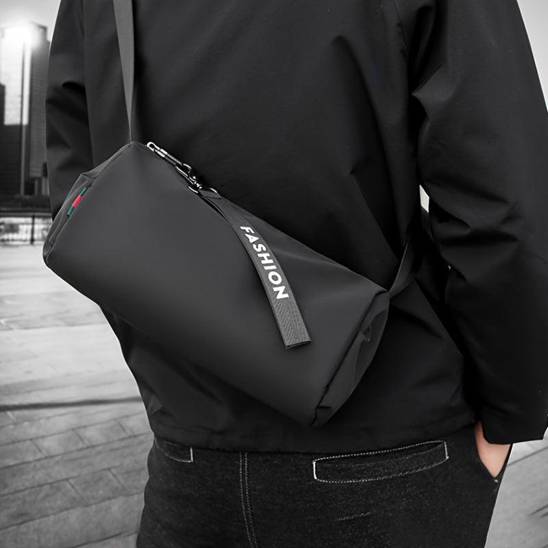 Men's Lightweight Round Crossbody Bag