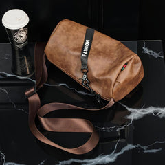 Men's Lightweight Round Crossbody Bag