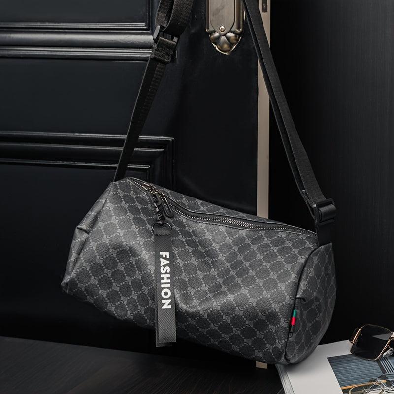 Men's Lightweight Round Crossbody Bag