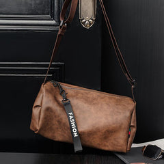 Men's Lightweight Round Crossbody Bag