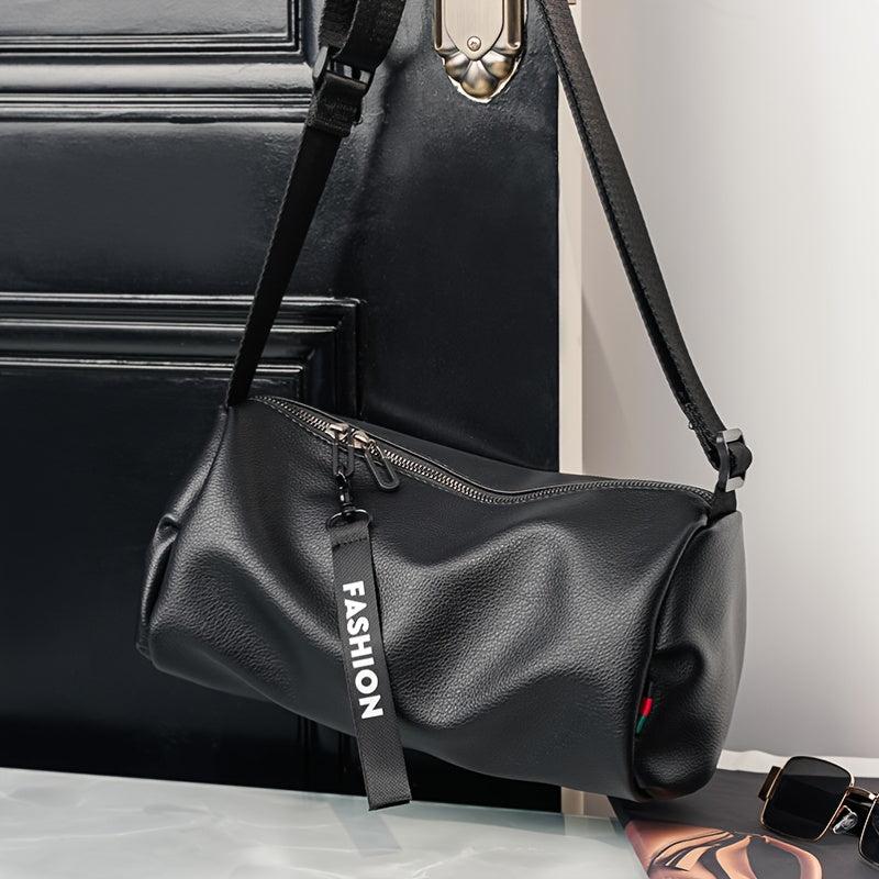 Men's Lightweight Round Crossbody Bag