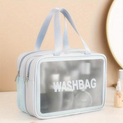 Large Capacity Cosmetics Storage Bag Double Layer Toiletry Bag