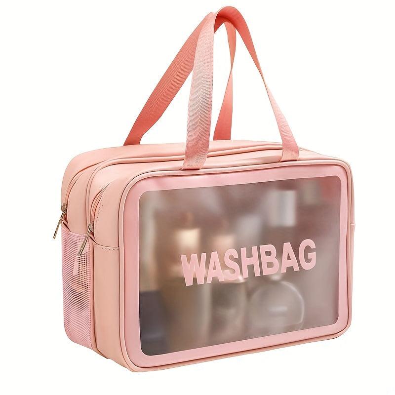 Large Capacity Cosmetics Storage Bag Double Layer Toiletry Bag