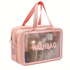Large Capacity Cosmetics Storage Bag Double Layer Toiletry Bag