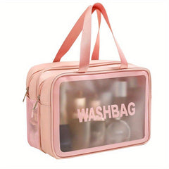 Large Capacity Cosmetics Storage Bag Double Layer Toiletry Bag