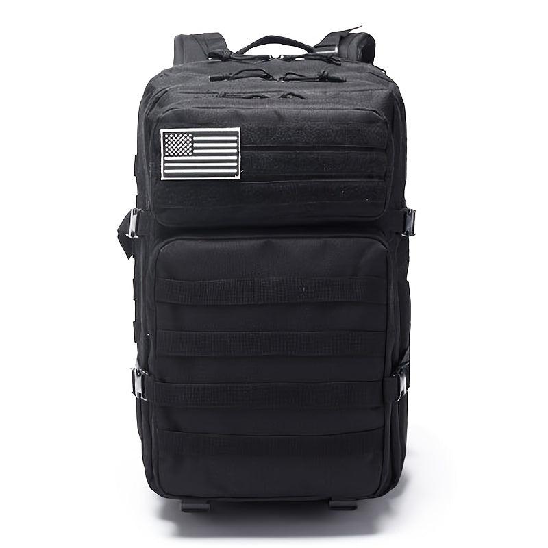 Camouflage Mountaineering Bag with Mesh Pocket for Outdoor Activities