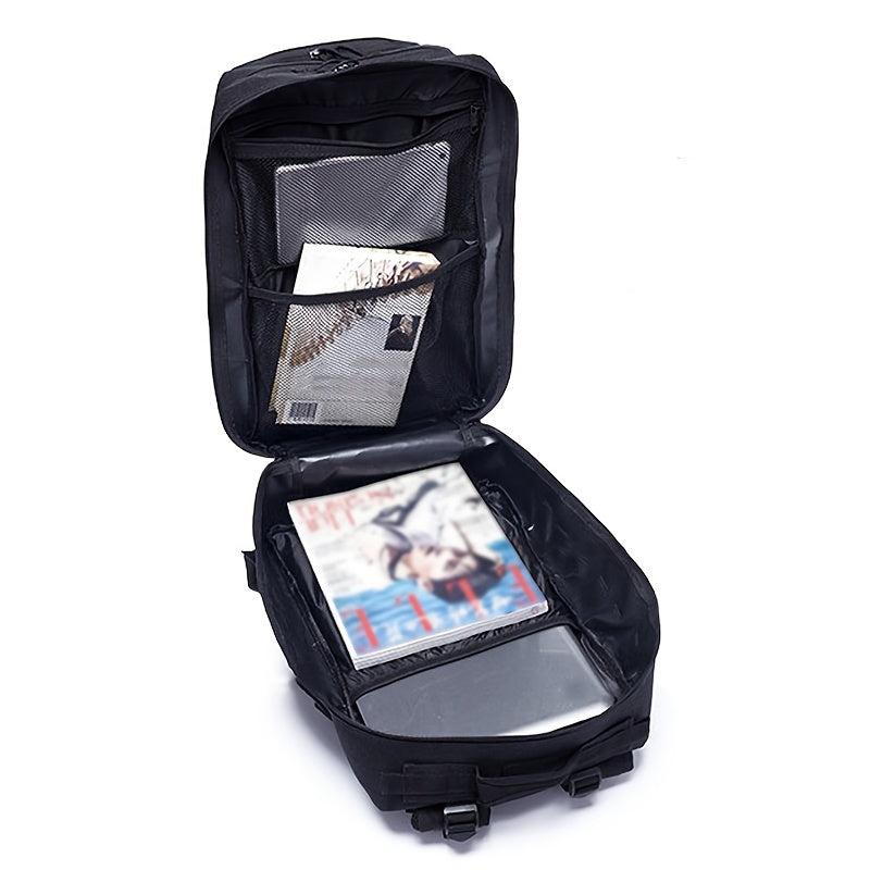 Camouflage Mountaineering Bag with Mesh Pocket for Outdoor Activities