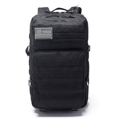 Camouflage Mountaineering Bag with Mesh Pocket for Outdoor Activities