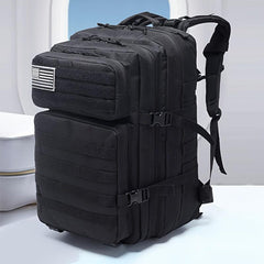 Camouflage Mountaineering Bag with Mesh Pocket for Outdoor Activities