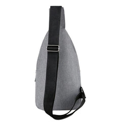 Men's Waterproof Nylon Chest Bag Casual Shoulder Storage Bag