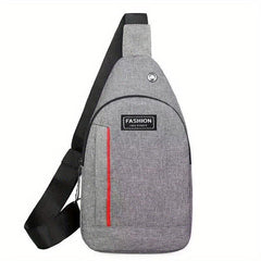 Men's Waterproof Nylon Chest Bag Casual Shoulder Storage Bag
