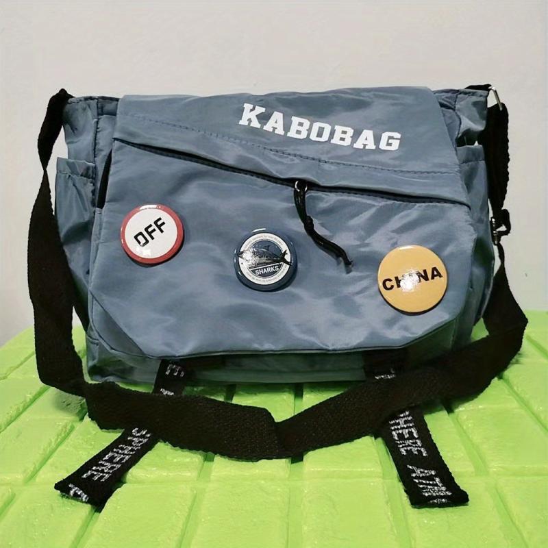 Men's Women's Crossbag Canvas Messenger Bag Large Capacity