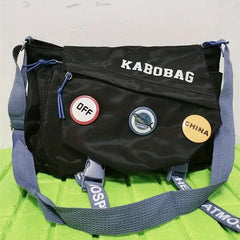 Men's Women's Crossbag Canvas Messenger Bag Large Capacity
