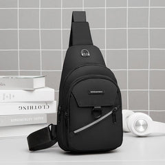 Crossbody Sling Bag Lightweight Chest Pack for Travel Outdoors