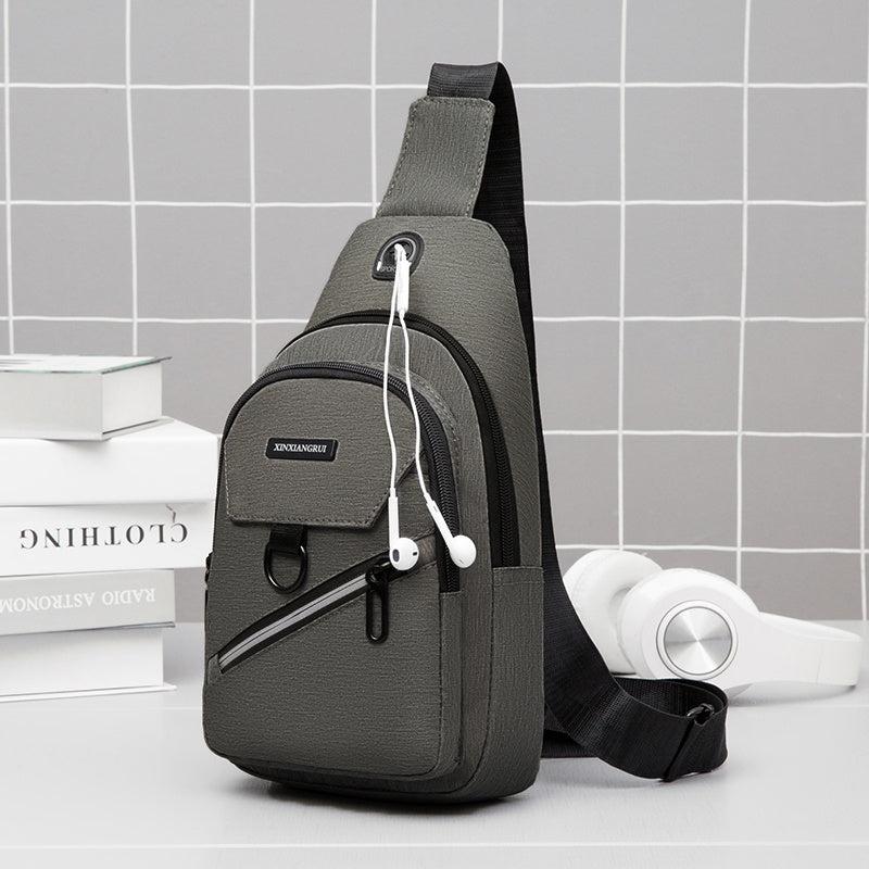 Crossbody Sling Bag Lightweight Chest Pack for Travel Outdoors