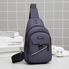 Crossbody Sling Bag Lightweight Chest Pack for Travel Outdoors