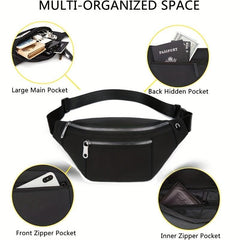 Men's Outdoor Sports Waist Bag For Travel Running Hiking Cycling