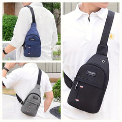 Men's Chest Bags Casual Waist Bags NylonTravel Bags Waterproof