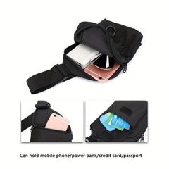 Men's Small Messenger Bag for Sports Cycling Running Hiking