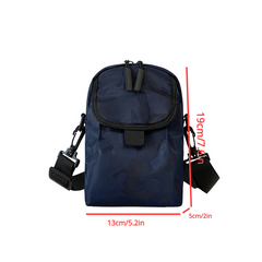 Men's Mini Messenger Bag Casual Satchel Mobile Phone Crossbody Shoulder Bag