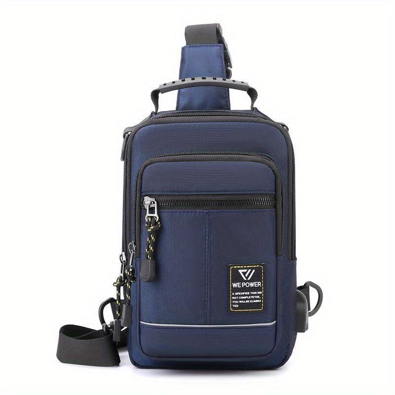 Men's Casual Crossbody Bag Travel Sports Chest Bag