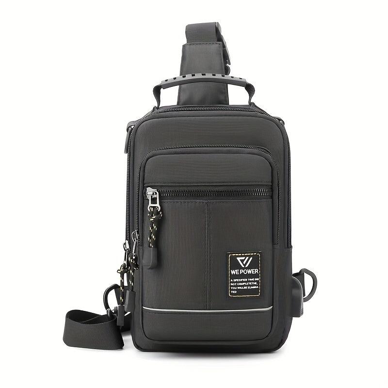 Men's Casual Crossbody Bag Travel Sports Chest Bag