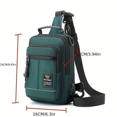 Men's Casual Crossbody Bag Travel Sports Chest Bag
