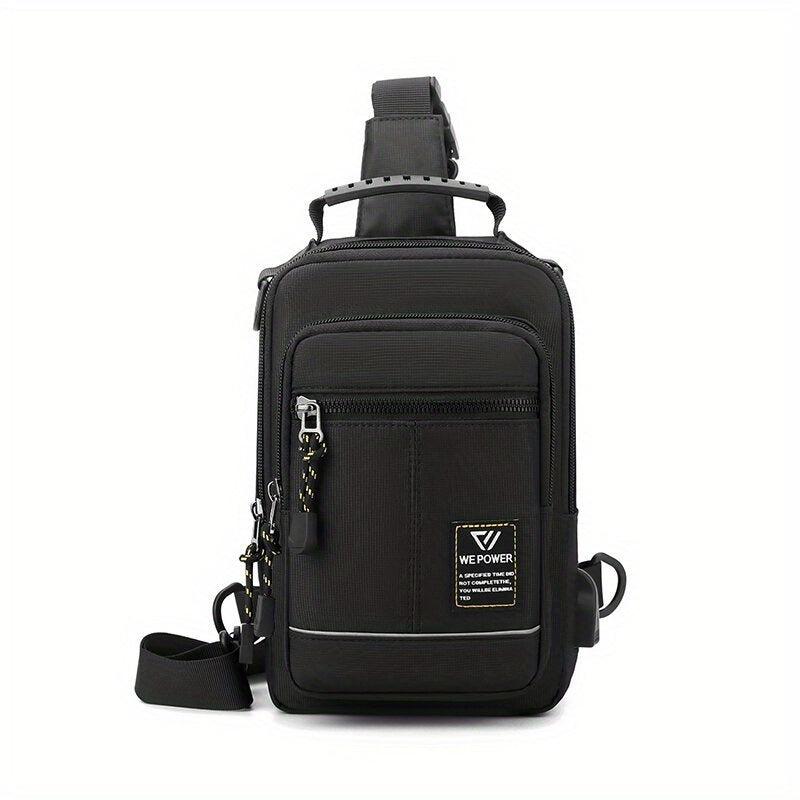 Men's Casual Crossbody Bag Travel Sports Chest Bag