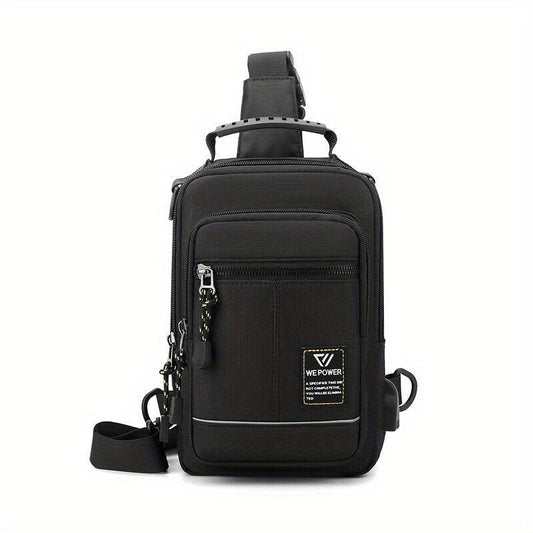 Men's Casual Crossbody Bag Travel Sports Chest Bag