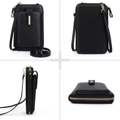 Men's Casual Magnetic PU Leather Card Slot Wallet