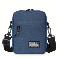 Men's Casual Small Shoulder Bag Square Crossbody Bag