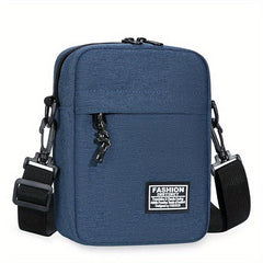 Men's Casual Small Shoulder Bag Square Crossbody Bag