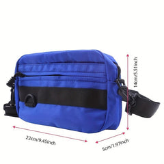 Men's Chest Bag Lightweight Messenger Bag Student Sports Travel Shoulder Bag