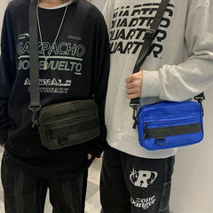 Men's Chest Bag Lightweight Messenger Bag Student Sports Travel Shoulder Bag