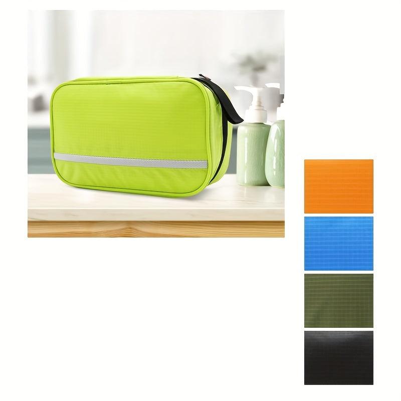 Portable 3-in-1 Hanging Toiletry Bag Dry/Wet Separation Travel Storage