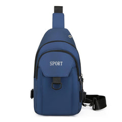 Men's Chest Bag Daily Commuting Messenger Bag Sports Backpack