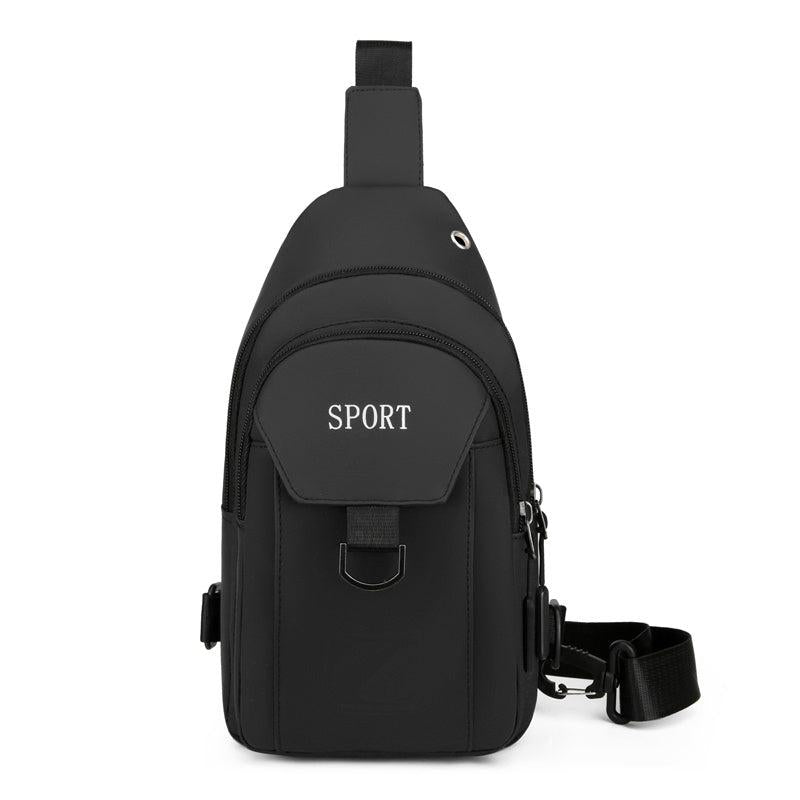 Men's Chest Bag Daily Commuting Messenger Bag Sports Backpack