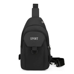Men's Chest Bag Daily Commuting Messenger Bag Sports Backpack