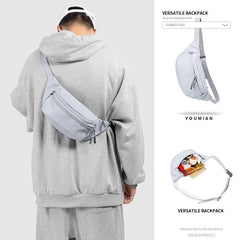 Men's Messenger Bag Mobile Phone Waist Shoulder Chest Small Backpack