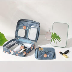 Large Capacity Toiletry Bag Travel Storage Bag Portable Square Storage Bag