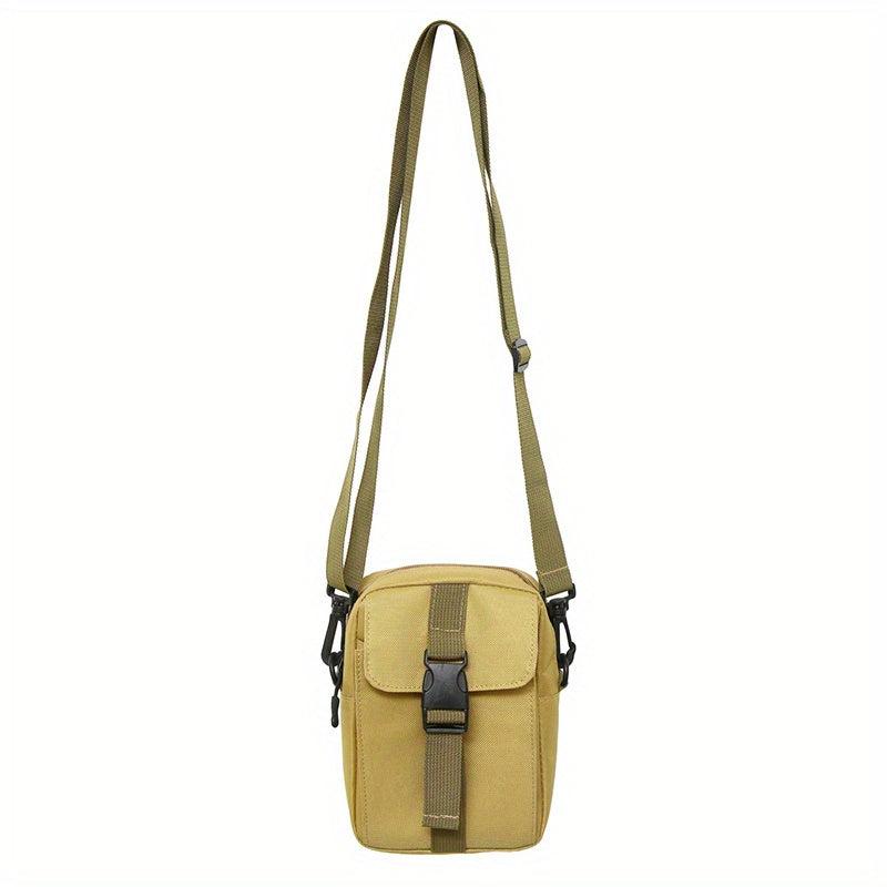 Mini Diagonal Bag One Shoulder Crossbody Bag Men's Small Chest Nylon Canvas Slin
