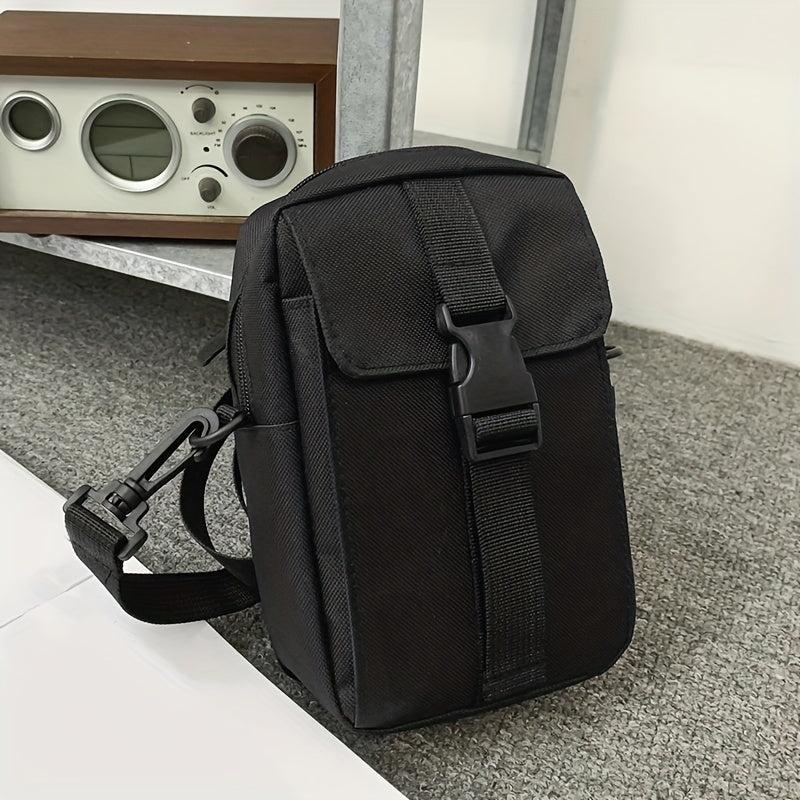 Mini Diagonal Bag One Shoulder Crossbody Bag Men's Small Chest Nylon Canvas Slin