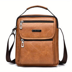 Men's Large Capacity Messenger Bag Vintage Shoulder Bag Business Crossbody Bags