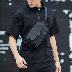 Men's Satchel Messenger Bag Commuter Cycling Shoulder Backpack