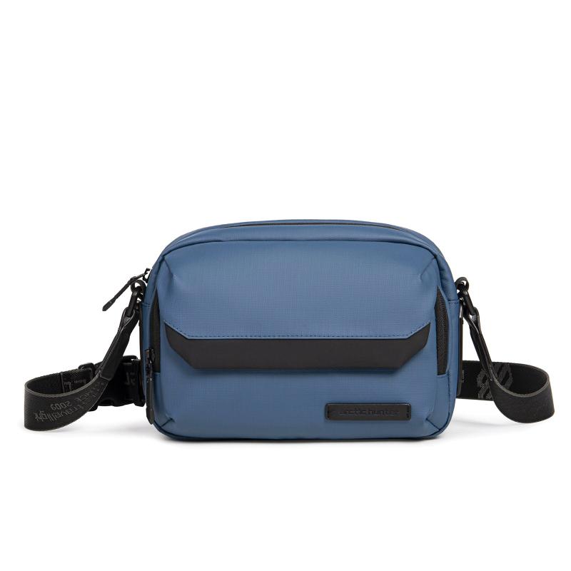 Water-Resistant Crossbody Bag with Flap Opening