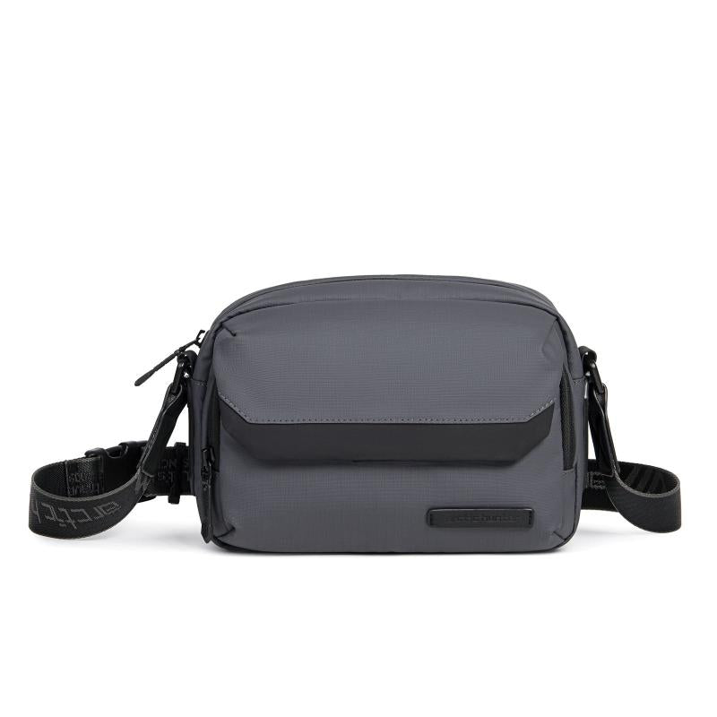 Water-Resistant Crossbody Bag with Flap Opening