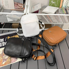 Men's Casual Small Zipper Crossbody Bag Shoulder Bag