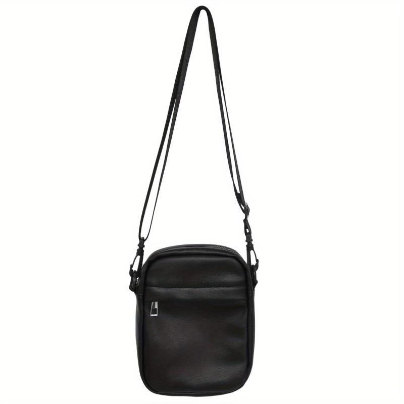 Men's Casual Small Zipper Crossbody Bag Shoulder Bag
