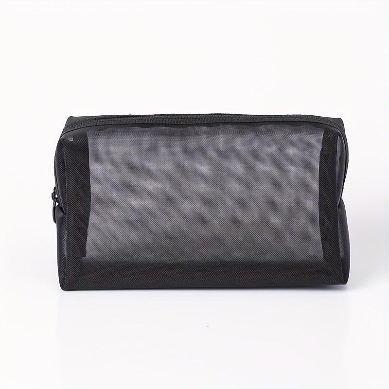 Portable Mesh Bag Cosmetic Storage Travel Toiletry Bag
