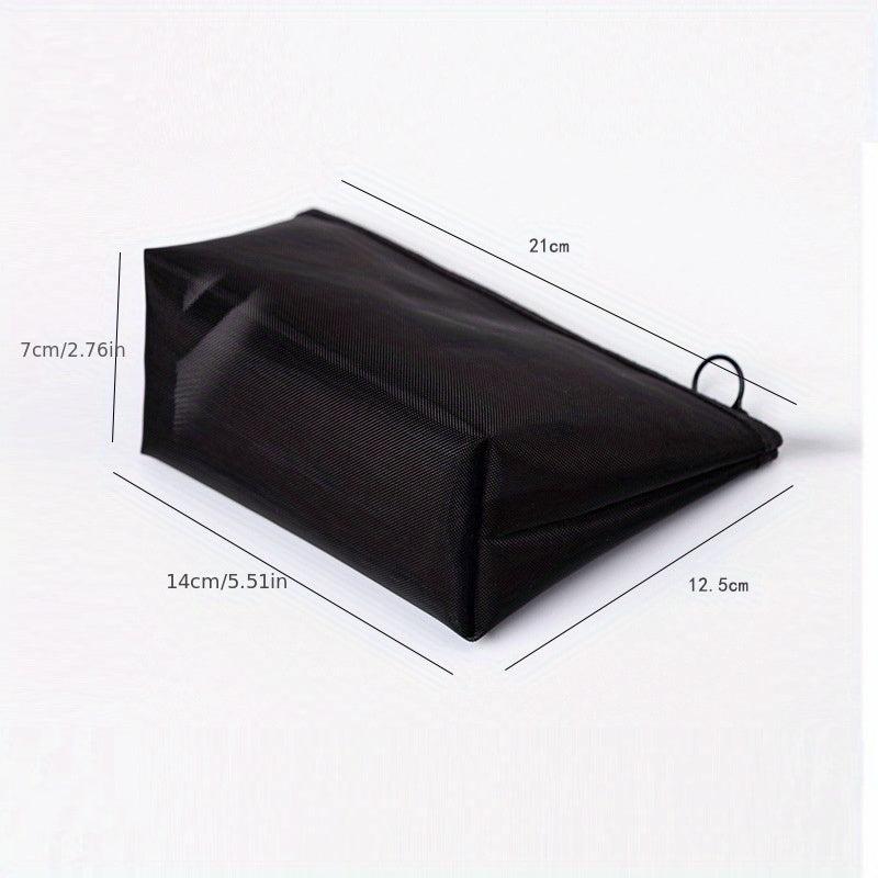 Portable Mesh Bag Cosmetic Storage Travel Toiletry Bag